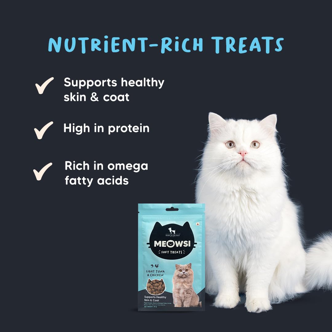 Meowsi Soft Treats Light Tuna&Chicken 50G