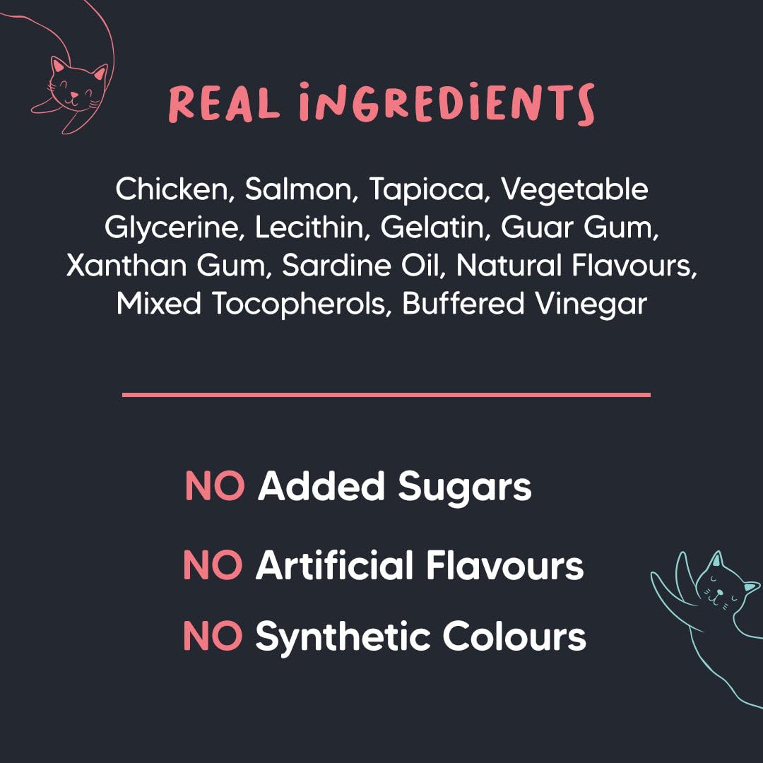 Meowsi Soft Treats Salmon Chicken 50G