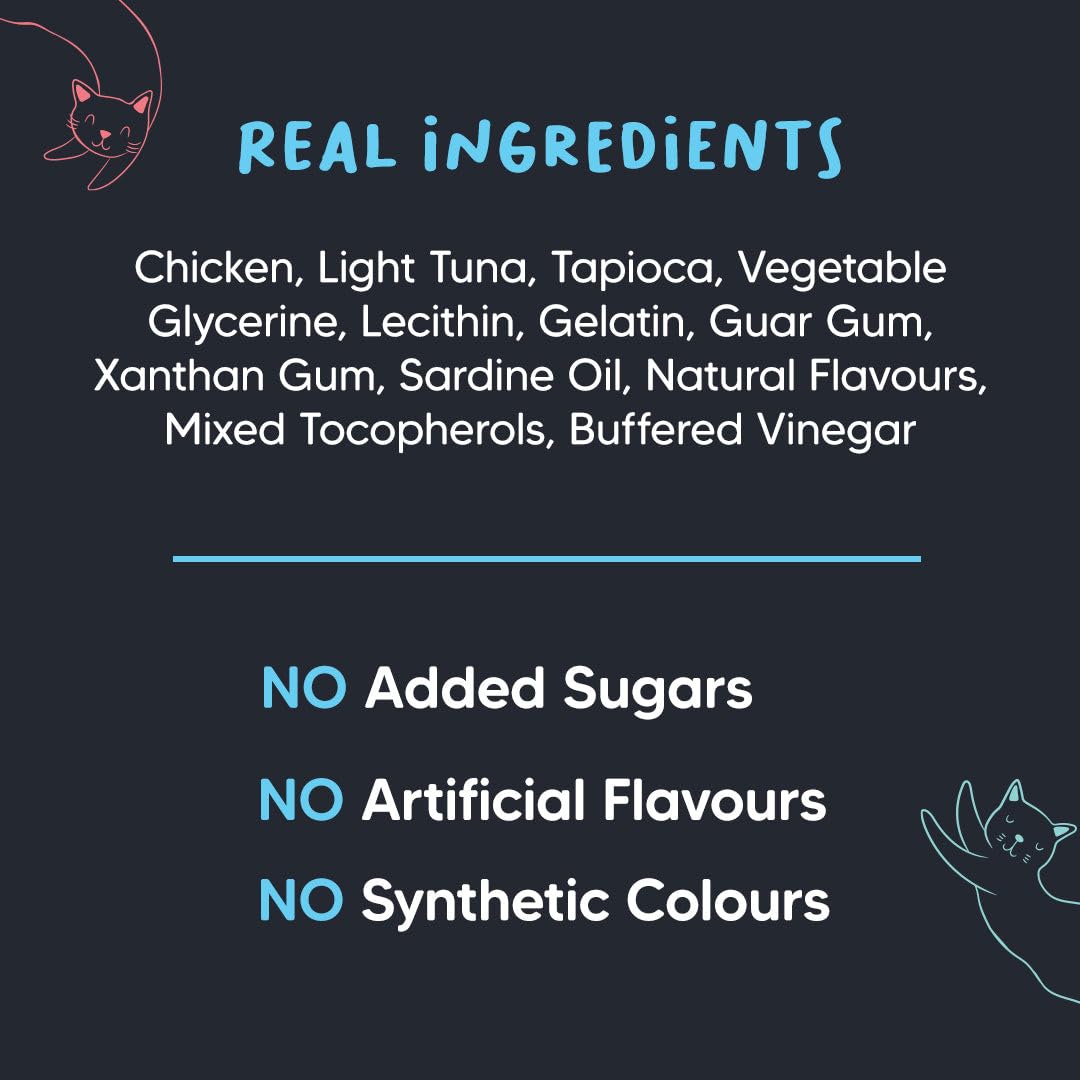 Meowsi Soft Treats Light Tuna&Chicken 50G