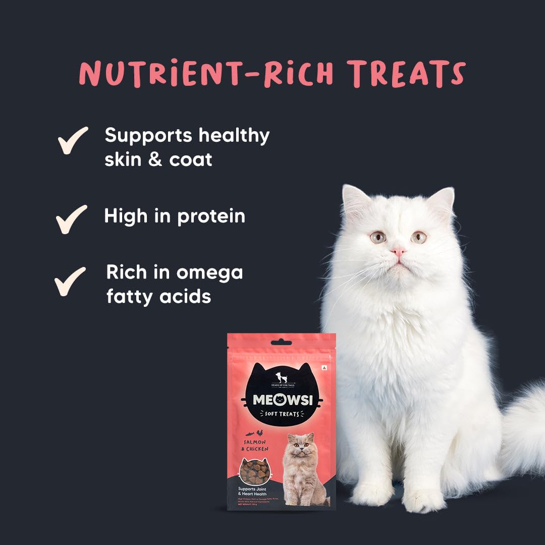 Meowsi Soft Treats Salmon Chicken 50G