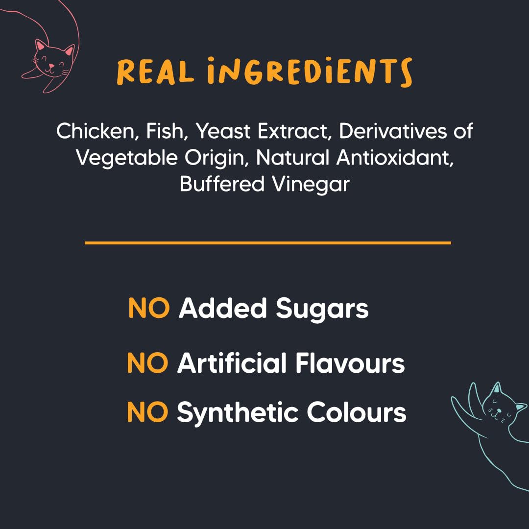 Meowsi Power Bites Chicken&Fish 50G