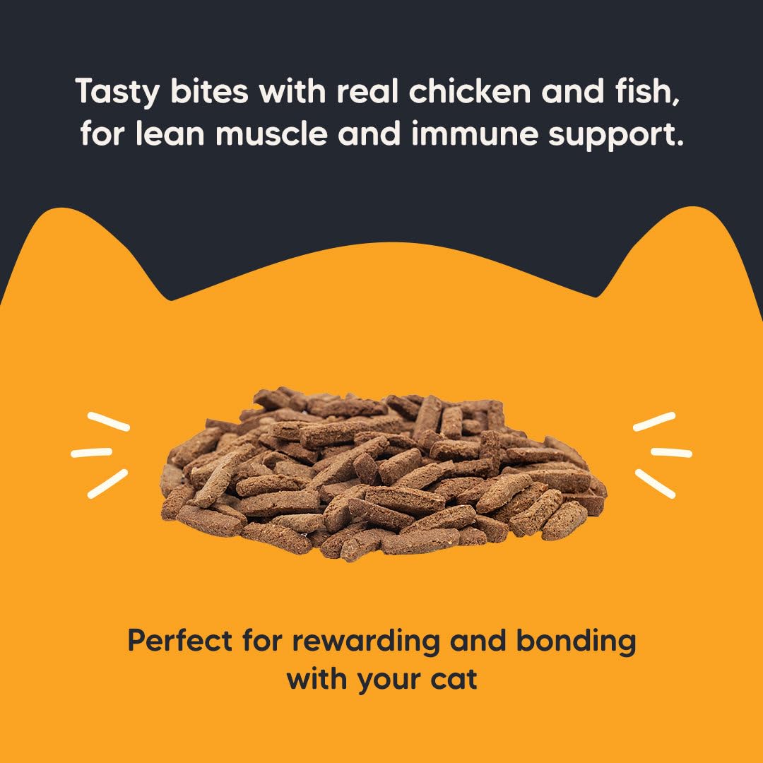 Meowsi Power Bites Chicken&Fish 50G