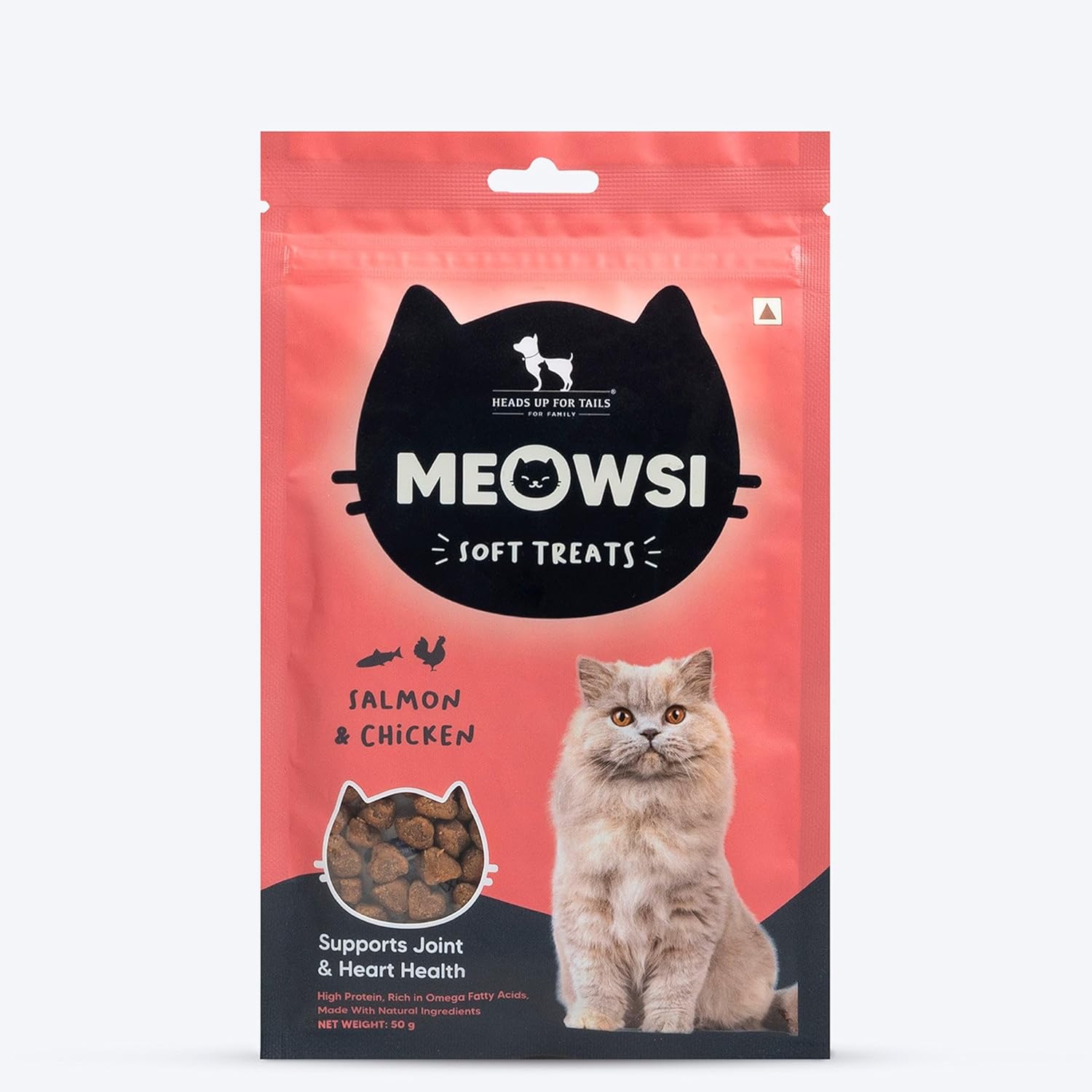 Meowsi Soft Treats Salmon Chicken 50G