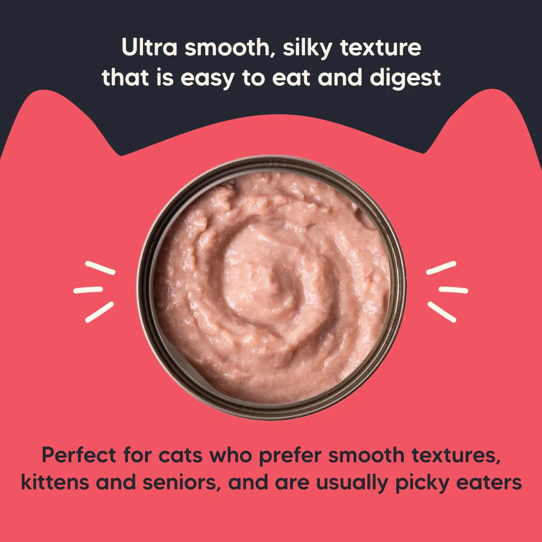 Meowsi by HUFT Chicken Breast With Duck Mousse Canned Cat Wet Food - 80 gm