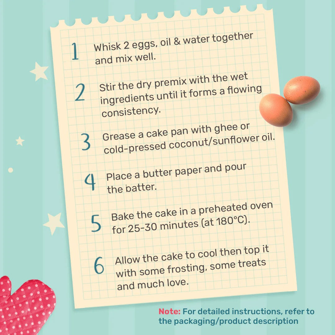 HUFT Instant Cake Mix for Dogs - 190 g