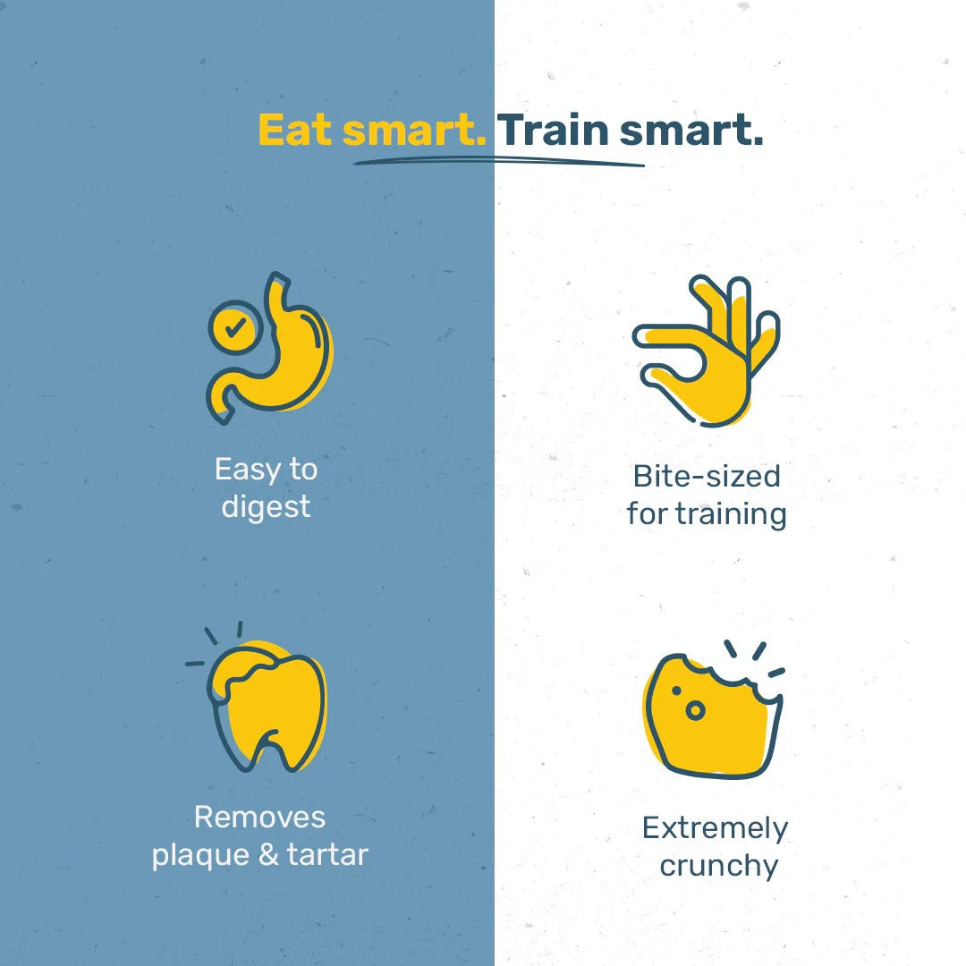 HUFT Yakies Puff Bites 100% Natural Gluten Free Dog Treats - 70 gm