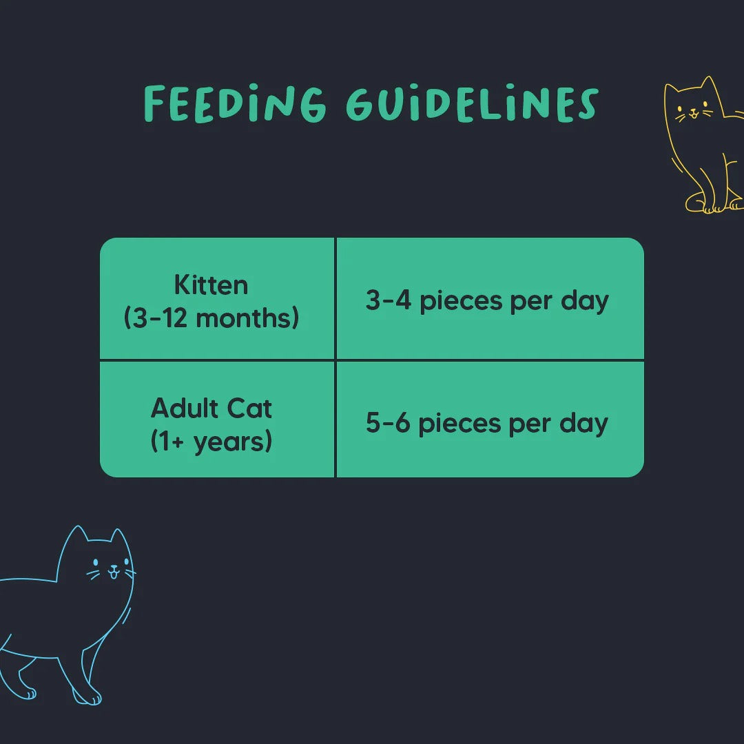 Meowsi by HUFT Catnip with Salmon & Chicken Soft Cat Treats - 50 gm