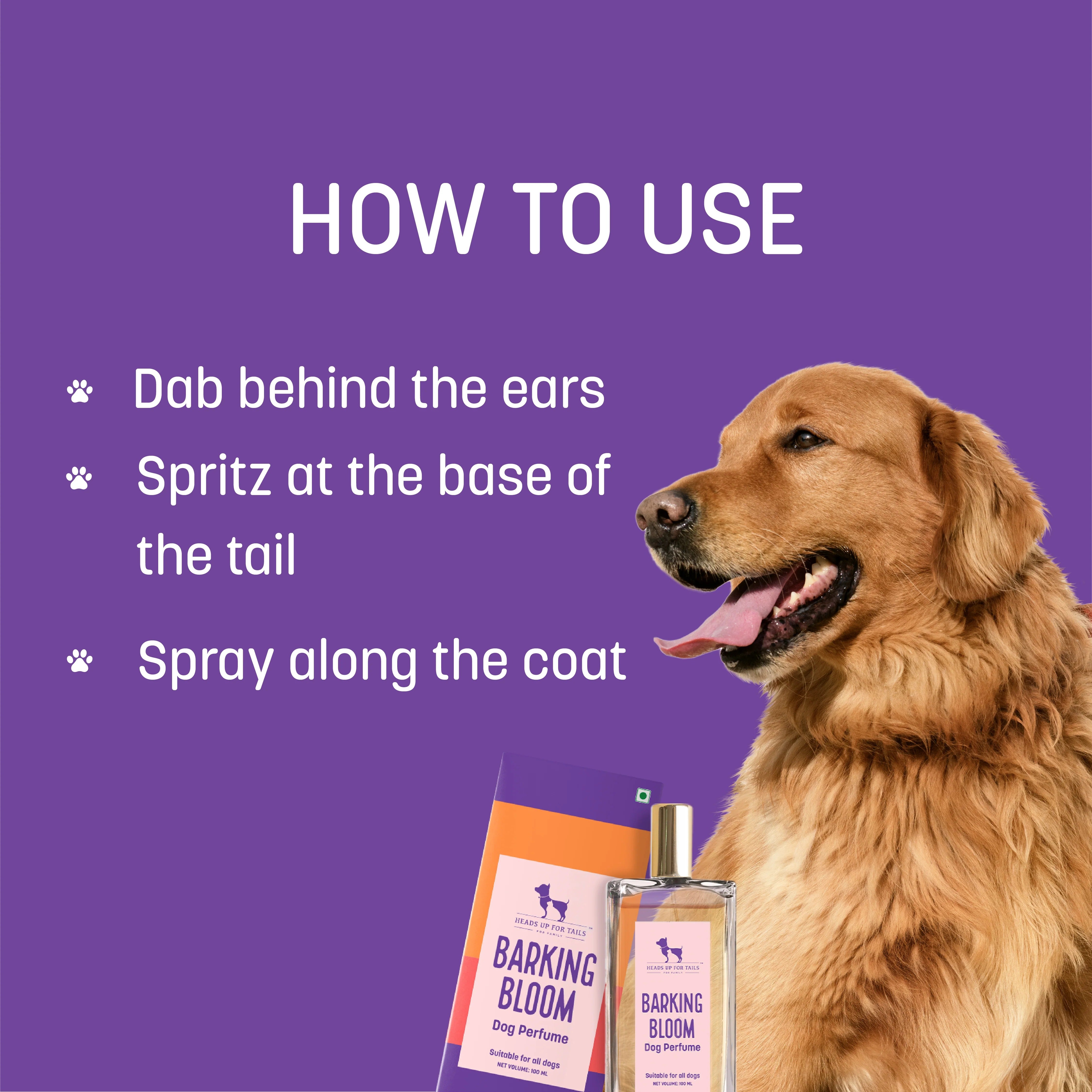 عطر الكلاب "هافت باركينج بلوم" (لأكثر من 12 أسبوعًا) - 100 مل