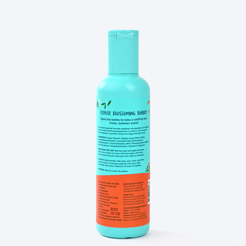 Bubble Up - Short & Silky Short Coat Dog Shampoo-5