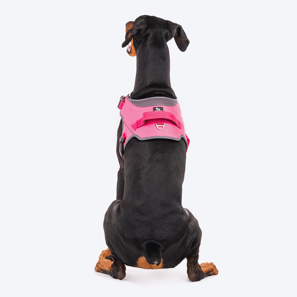 HUFT Easy On Dog Harness - Pink - Heads Up For Tails