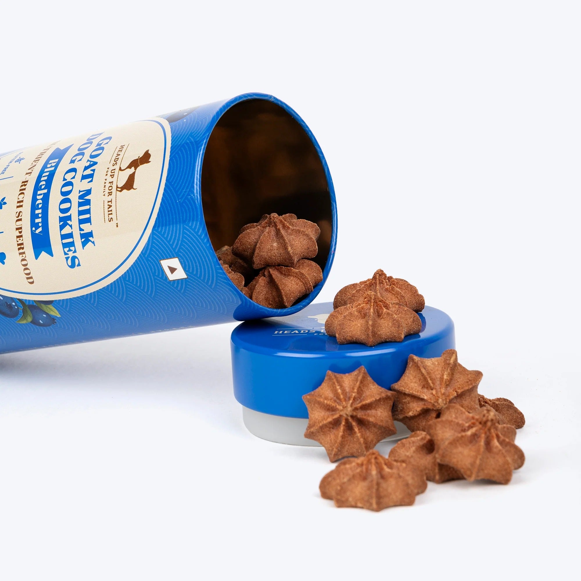 HUFT Goat Milk Dog Cookies - Blueberry - 200 g