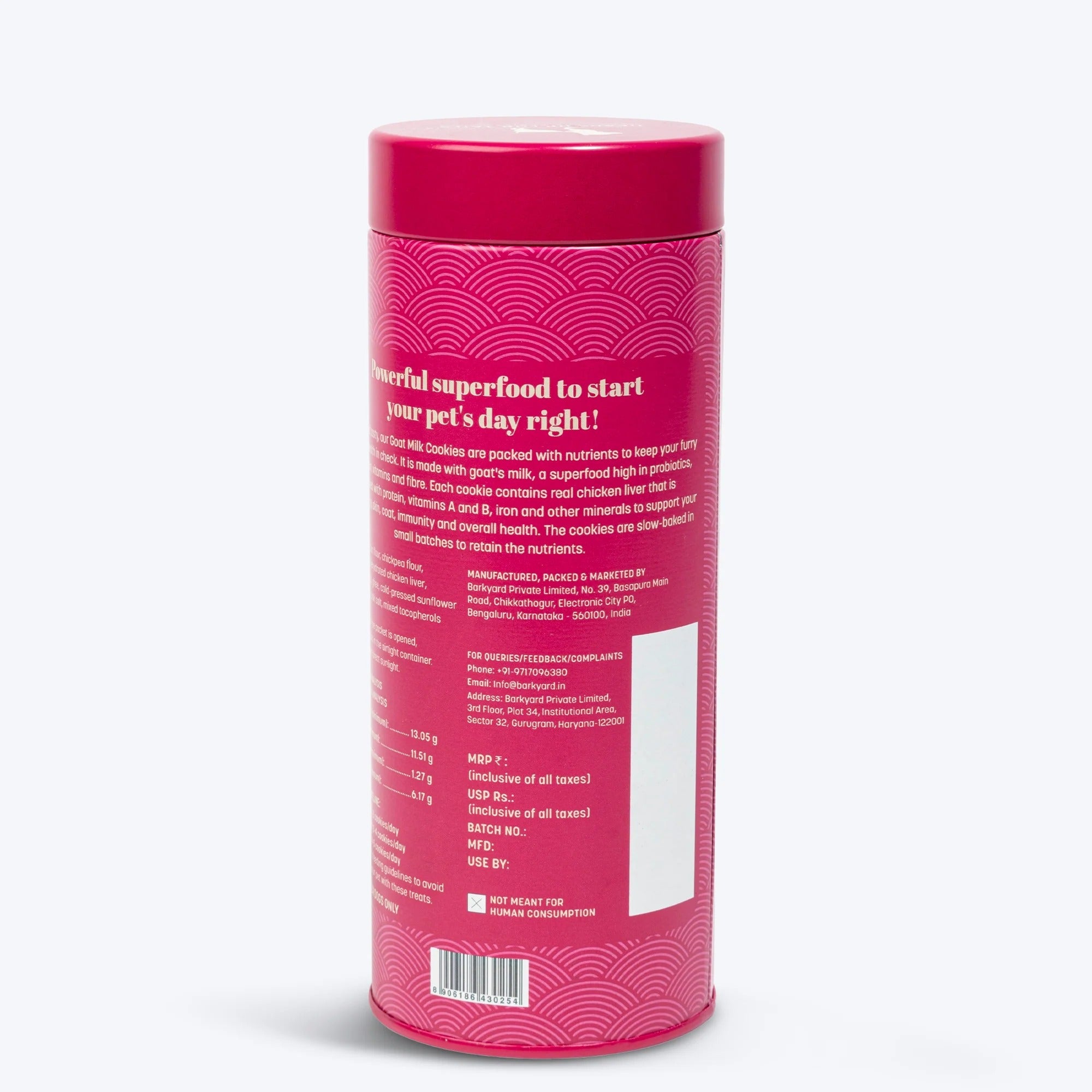 HUFT Goat Milk Dog Cookies - Chicken Liver - 200 g