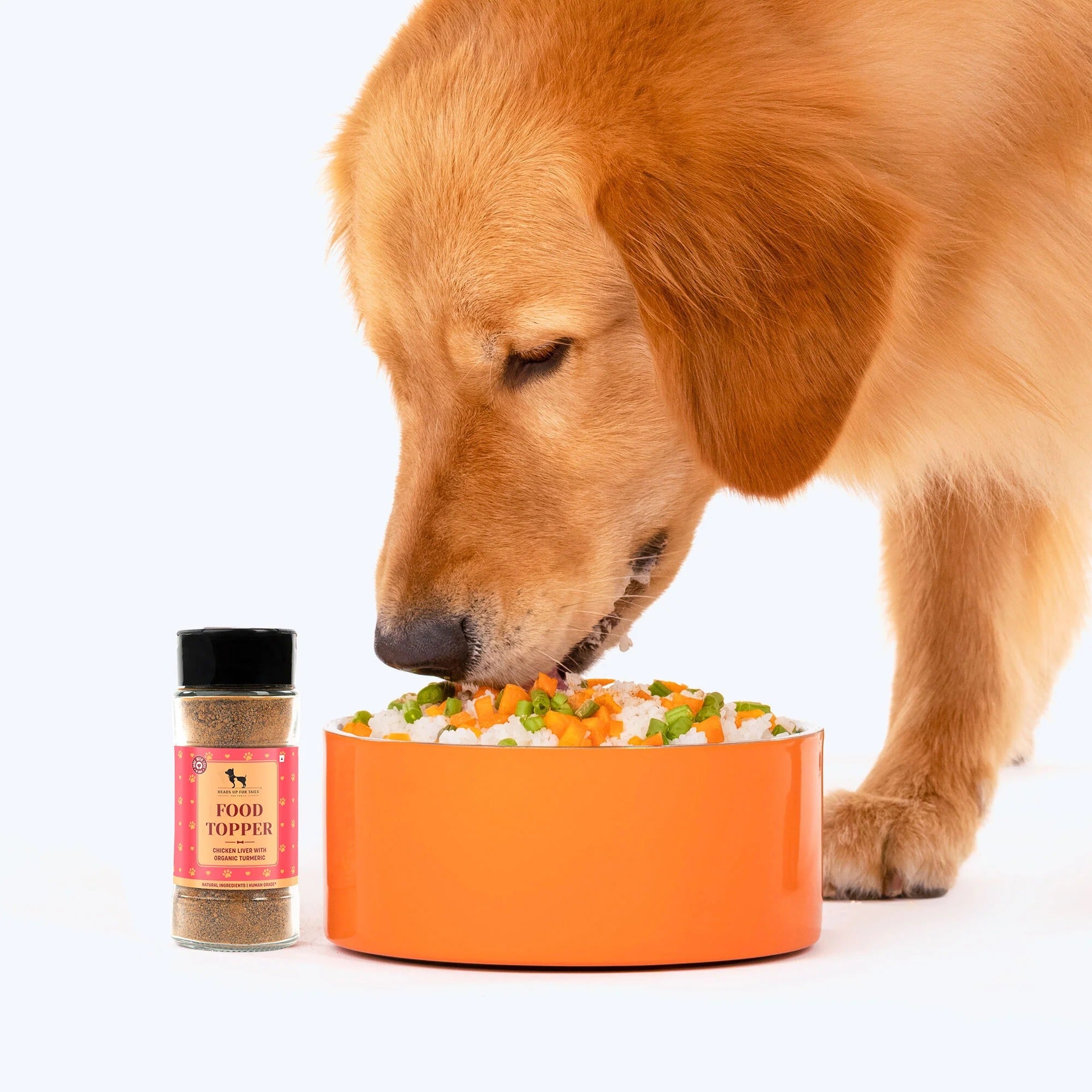 HUFT Food Topper Chicken Liver with Organic Turmeric For Dog