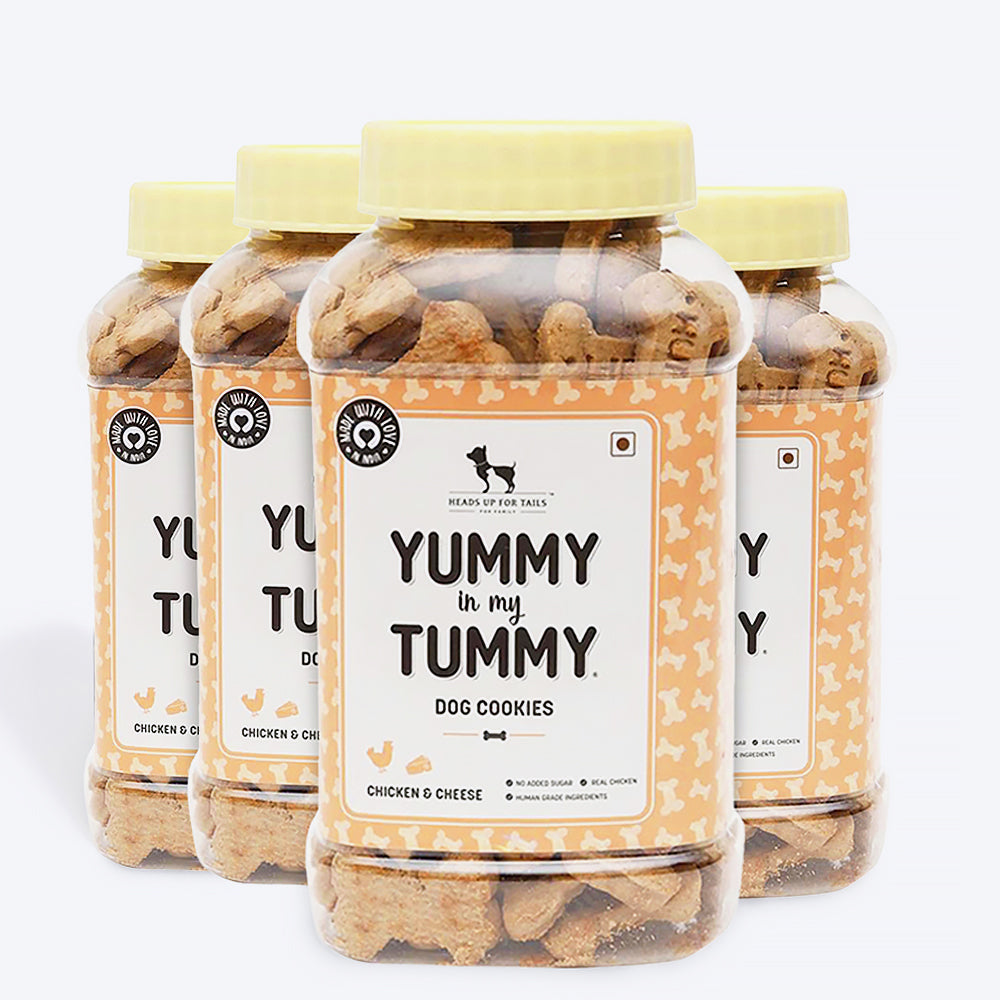 HUFT YIMT Chicken & Cheese Dog Biscuits - Heads Up For Tails