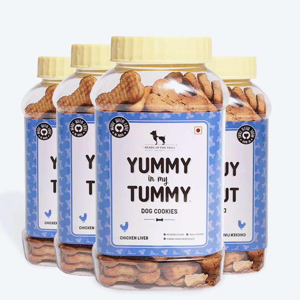 HUFT YIMT Chicken Liver Dog Biscuits - Heads Up For Tails