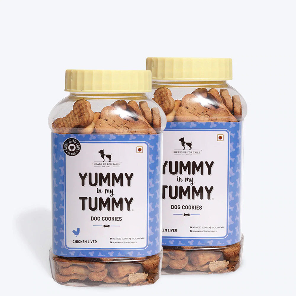 HUFT YIMT Chicken Liver Dog Biscuits - Heads Up For Tails