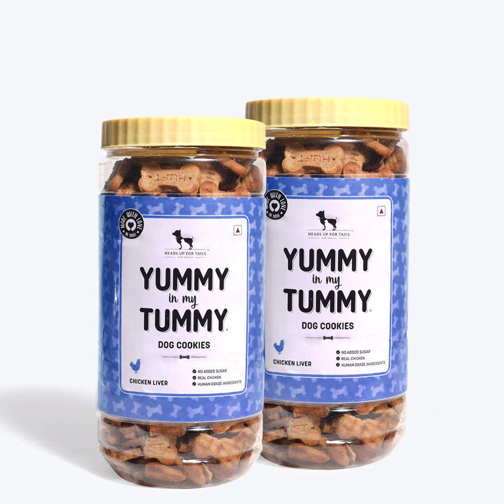 HUFT YIMT Chicken Liver Dog Biscuits - Heads Up For Tails