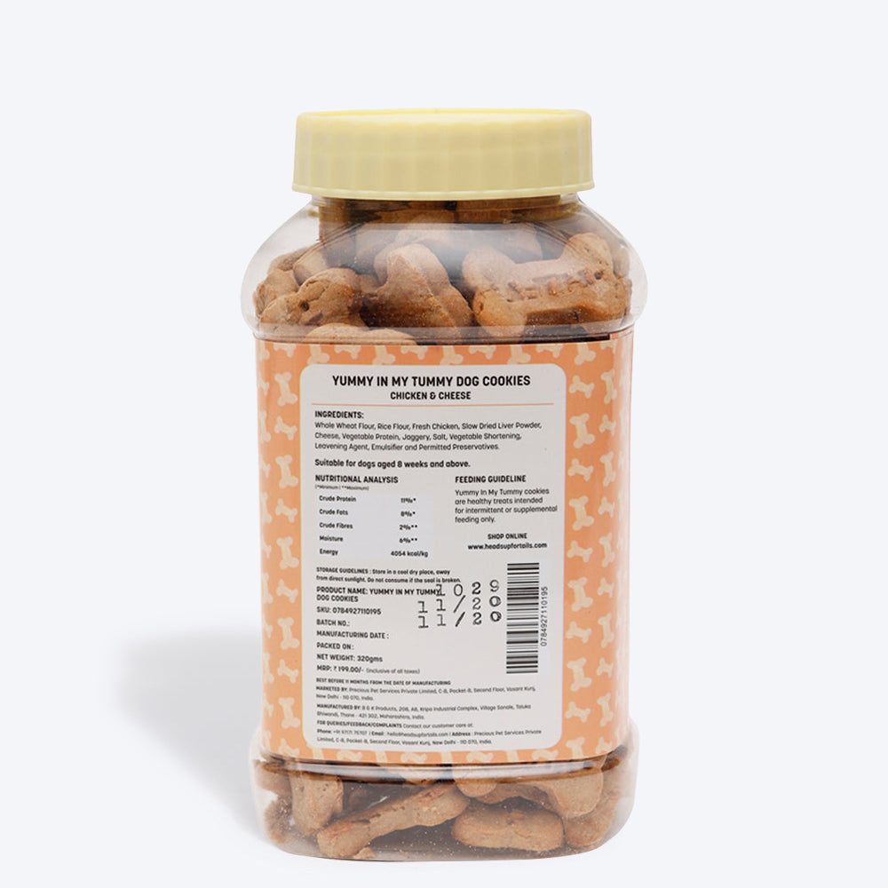 HUFT YIMT Chicken & Cheese Dog Biscuits - Heads Up For Tails