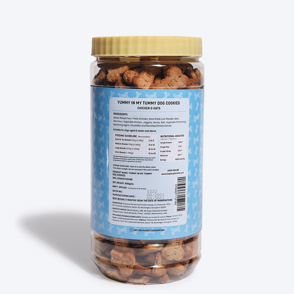 HUFT YIMT Chicken and Oats Dog Biscuits - Heads Up For Tails