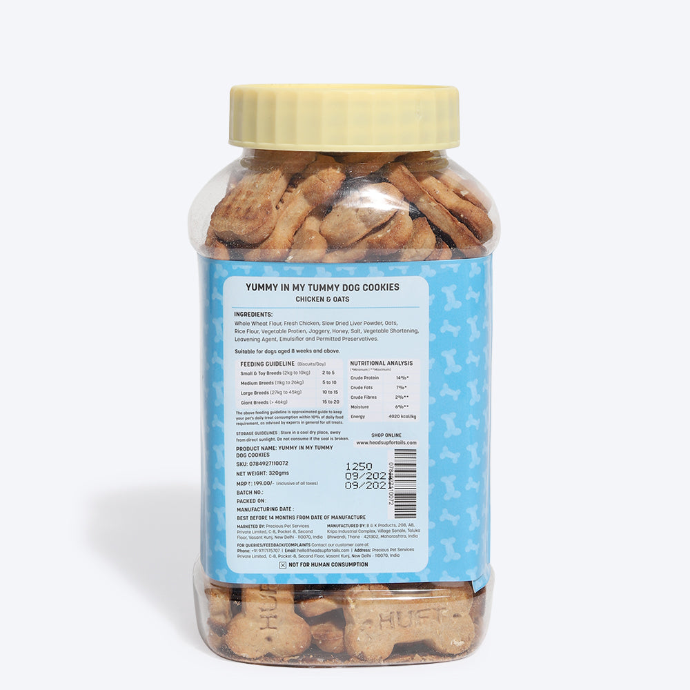 HUFT YIMT Chicken and Oats Dog Biscuits - Heads Up For Tails