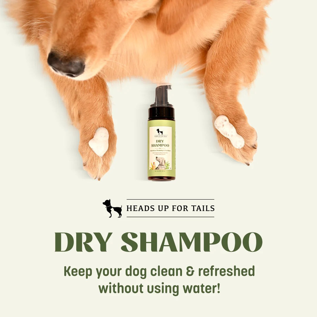 HUFT Waterless Cleansing & No Rinse Dry Shampoo For Dog - 140 ml