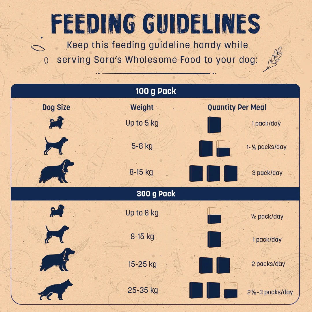 HUFT Sara's Wholesome Classic Paneer & Eggs Dog Food - 300 g