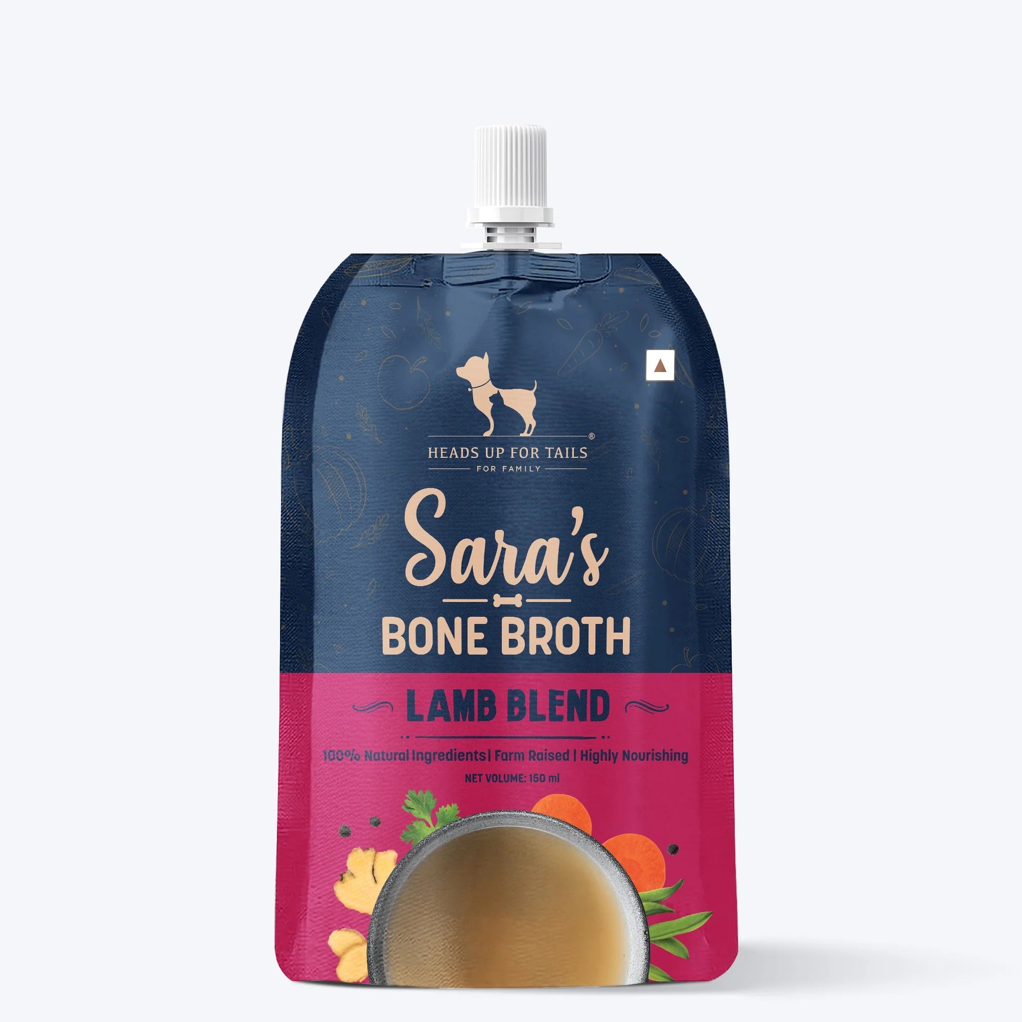 HUFT Sara's Lamb Blend Bone Broth For Dogs - 150 ml