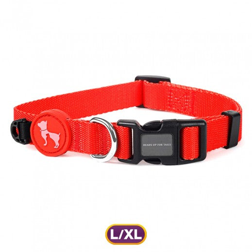 HUFT Classic Dog Collar - Red